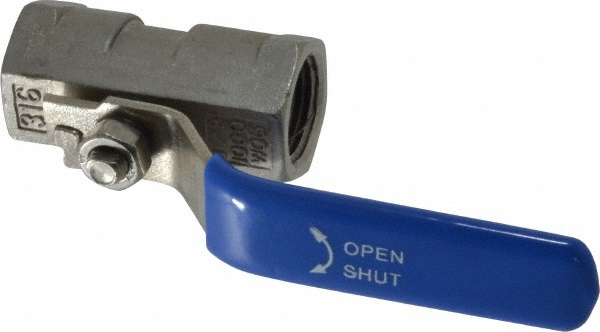 Legris Standard Manual Ball Valve: 3/8" Pipe, Full Port - 4832 10 17