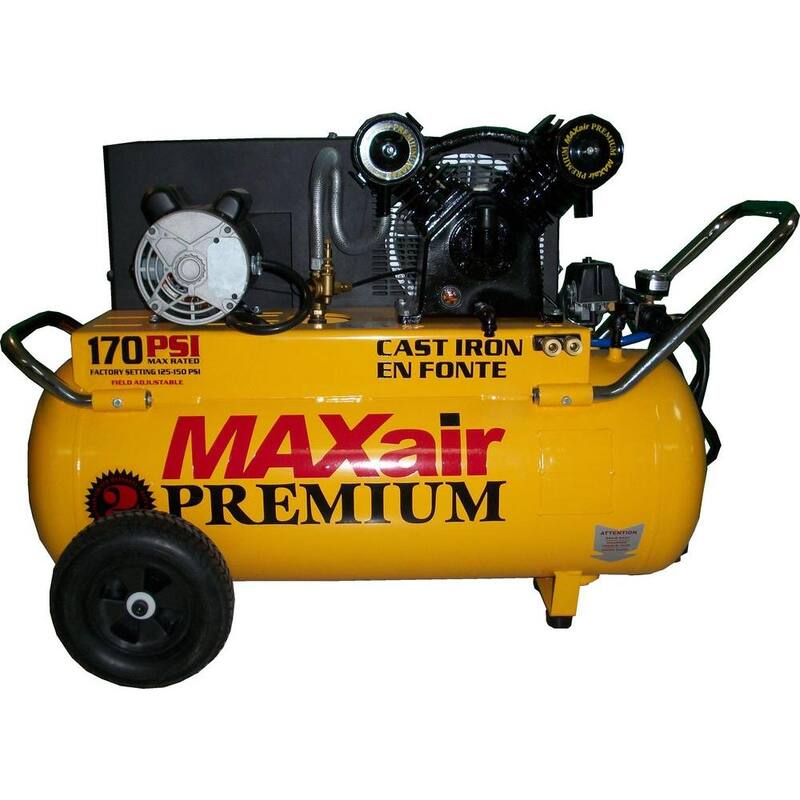Maxair 25-Gal. Portable Electric Powered Air Compressor - P4125H1-MAP