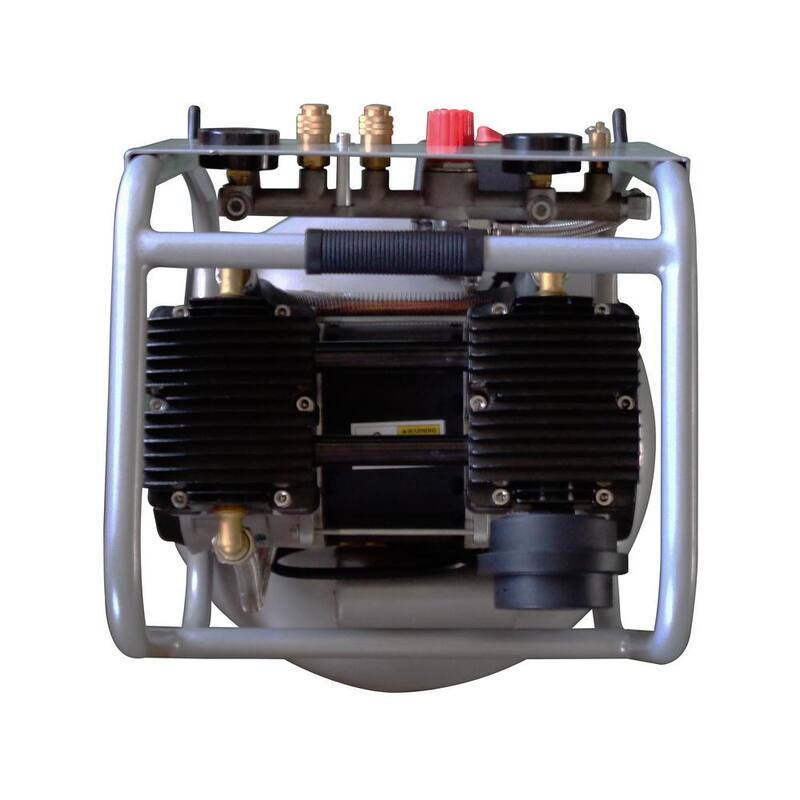 California Air Tools 20 Gal. 1.5 HP Ultra Quiet High Pressure Electric Air Compressor with Auto Drain Valve - 20015HPAD