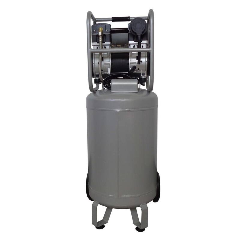 California Air Tools 20 Gal. 1.5 HP Ultra Quiet High Pressure Electric Air Compressor with Auto Drain Valve - 20015HPAD