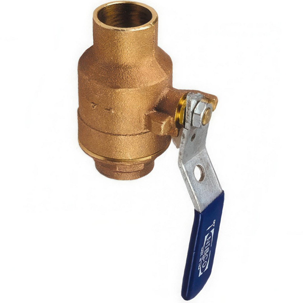 NIBCO Standard Manual Ball Valve: 1" Pipe, Full Port - NJ83H5A