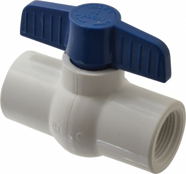 NIBCO Miniature Manual Ball Valve: 1" Pipe, Standard Port - MA0113A