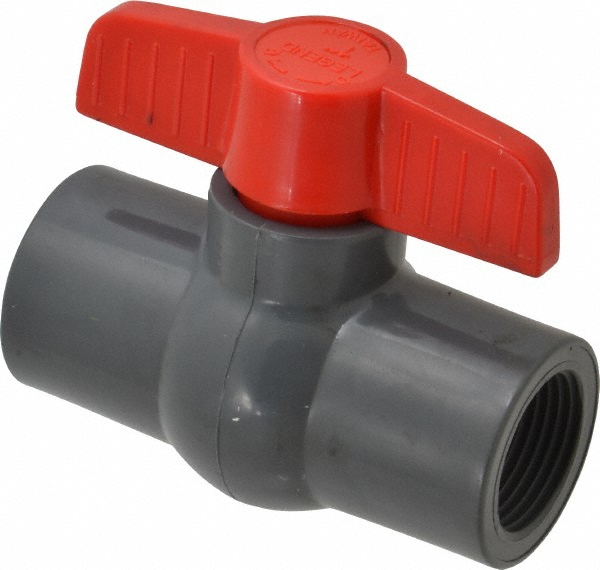 Hayward Flow Control Miniature Manual Ball Valve: 1" Pipe, Full Port - QVC1010SSEW