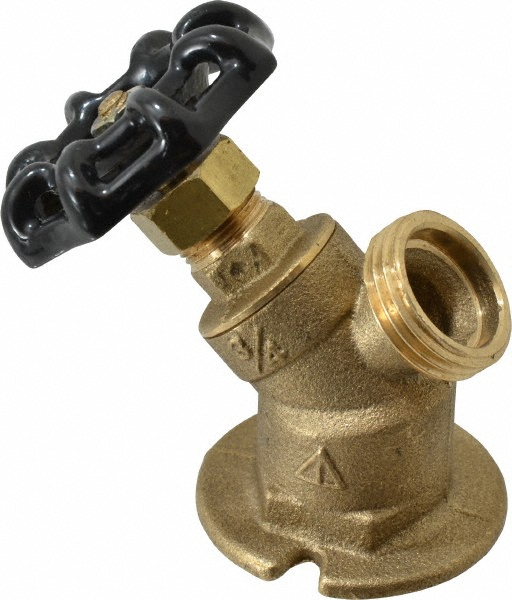 B&K Mueller 1/2" Pipe, 6" Long Shank, Chrome Plated Brass Antisiphon Frostfree Sillcock - 104-823HC