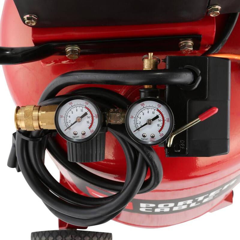 Porter-Cable 20 Gal. Vertical Portable Electric Air Compressor - PXCMF220VW