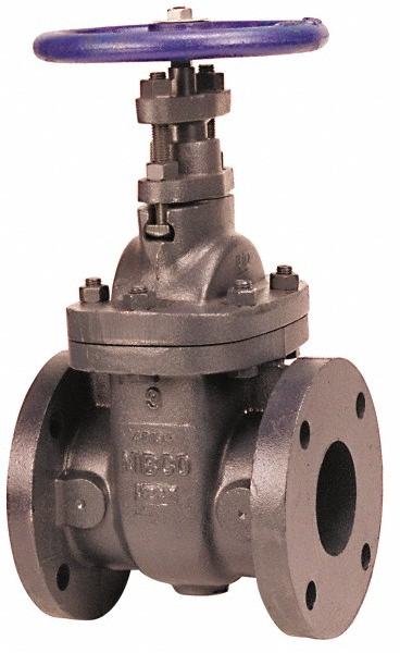 Merit Brass Gate Valve: Gate, 1-1/4" Pipe, FNPT x FNPT, 316 Stainless Steel - VGT102-20
