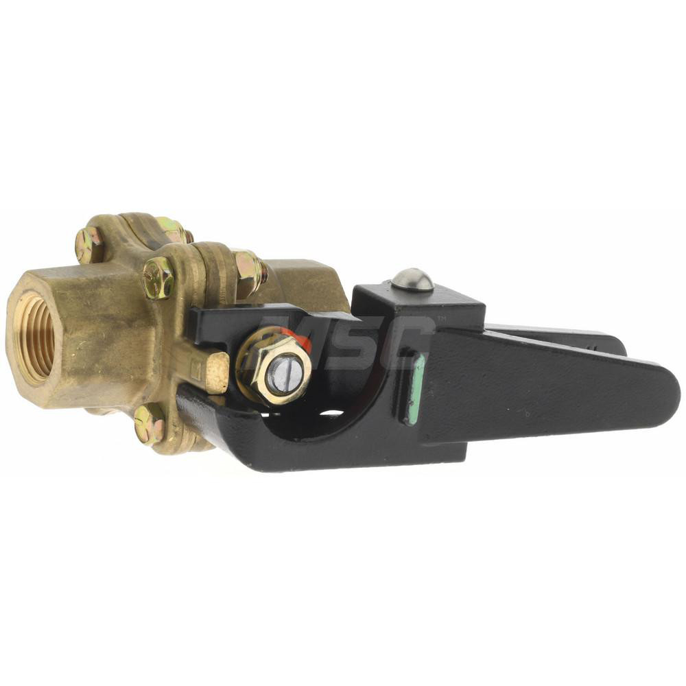 Value Collection Full Port Air Brake Manual Ball Valve: 3/8" Pipe, Full Port - BDR-572470-NY