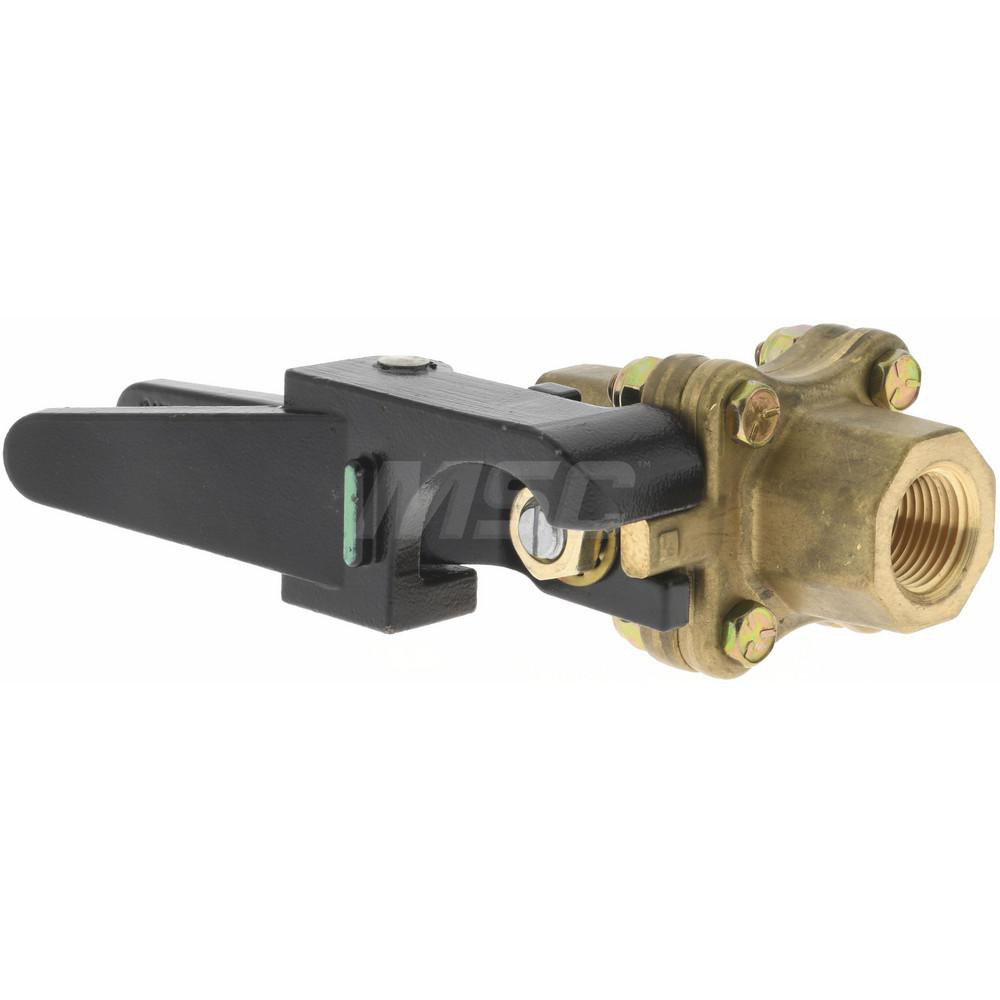 Value Collection Full Port Air Brake Manual Ball Valve: 3/8" Pipe, Full Port - BDR-572470-NY