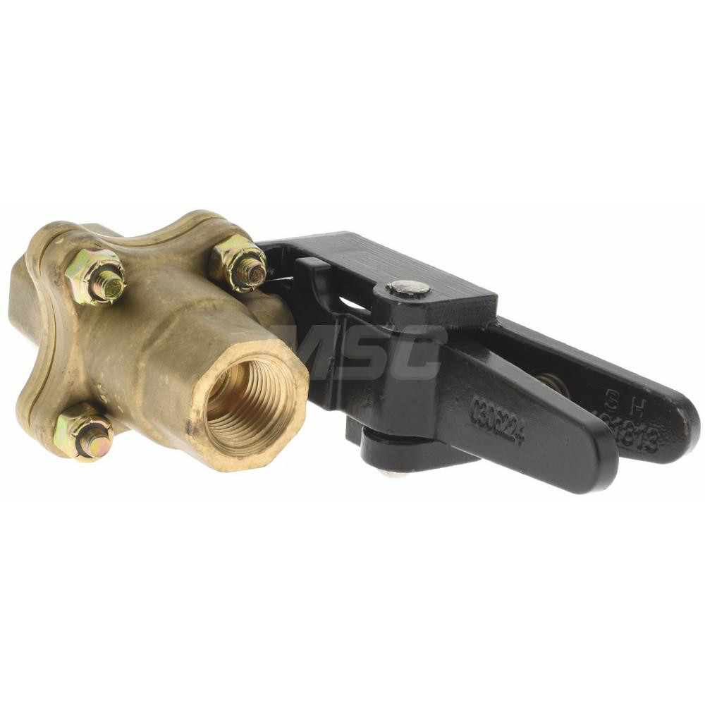 Value Collection Full Port Air Brake Manual Ball Valve: 3/8" Pipe, Full Port - BDR-572470-NY