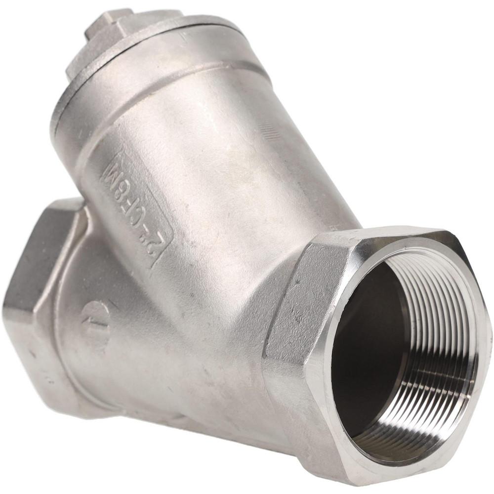 Value Collection 2" Pipe, Female NPT Ends, 316 Stainless Steel Y-Strainer - 9720000585JP
