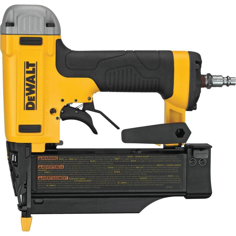 DEWALT 6 Gal. 165 PSI Heavy-Duty Electric Pancake Air Compressor, 18-Gauge Brad Nailer and 23-Gauge 2 in. Pin Nailer - DWFP1KITFP2350K