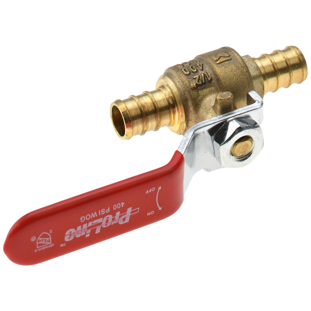 Value Collection Standard Manual Ball Valve: 1/2" Pipe, Full Port - 107-343NL