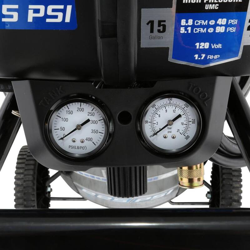 Industrial Air 15 Gal. 225 PSI Portable Electric Air Compressor - C151I