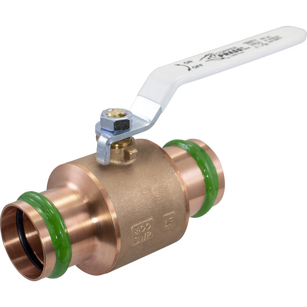 BONOMI Full Port Bi-Directional Manual Ball Valve: 3" Pipe, Full Port - 1670XLC LF-3