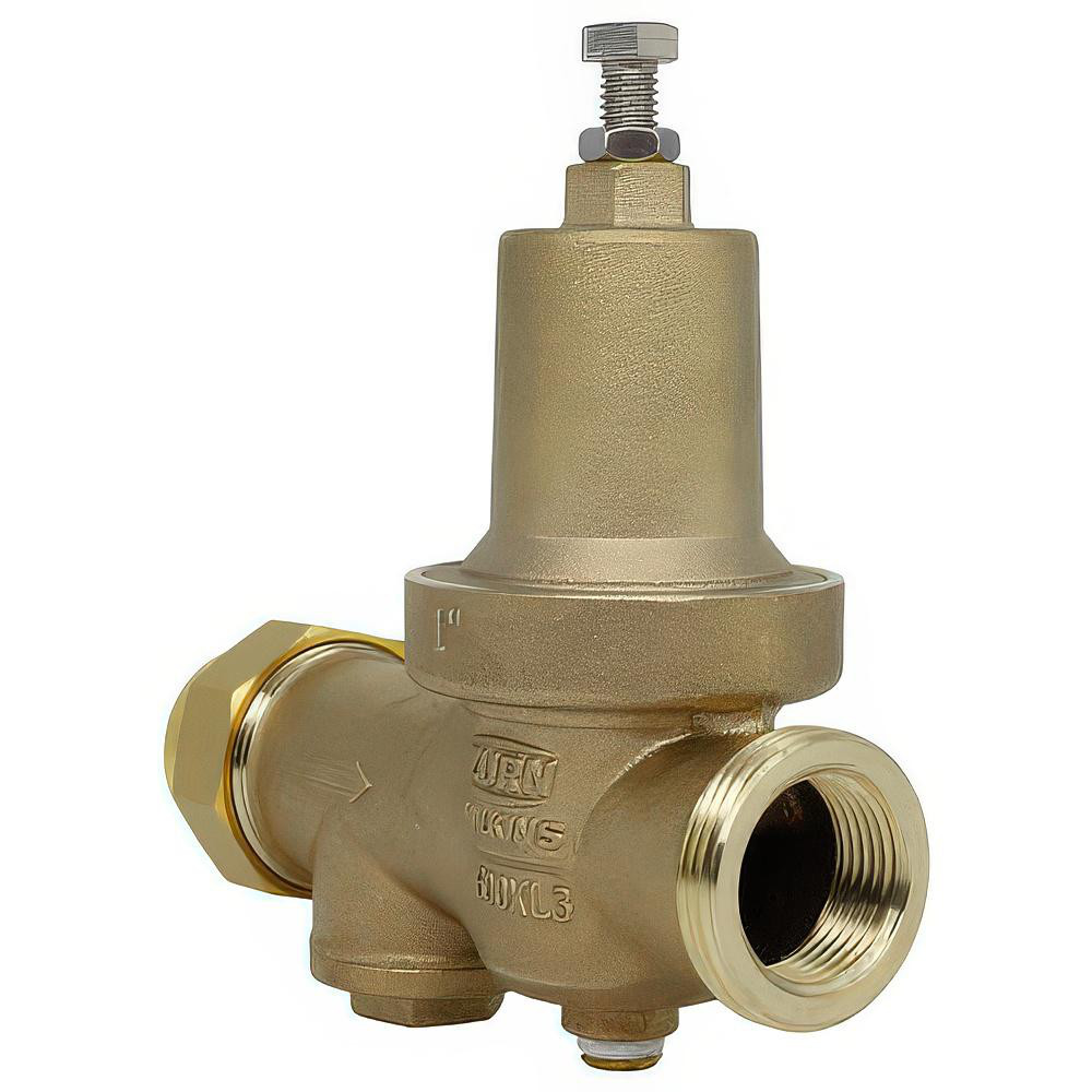 Zurn Pressure Reducing Valves: Pipe Size: 1; End Connection: FNPT x FNPT; Body Material: Bronze - 1-600XL3HR