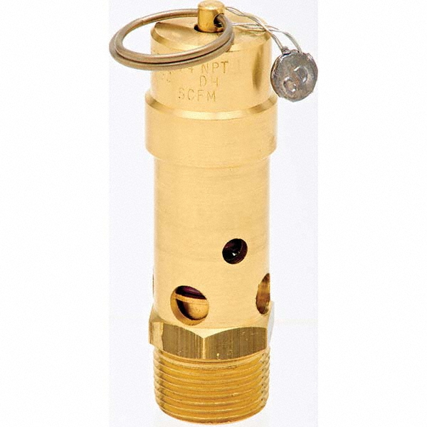 Control Devices ASME Safety Relief Valve: 3/4" Inlet, 413 CFM, 100 Max psi - SB75-0A100
