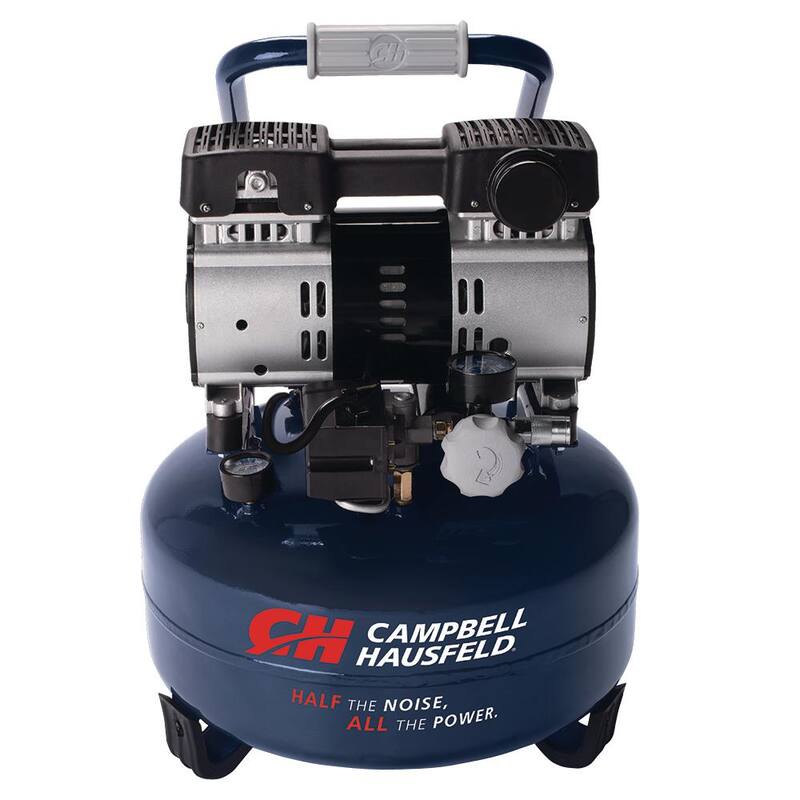 Campbell Hausfeld 6 Gal. Electric Pancake Quiet Air Compressor - DC060500