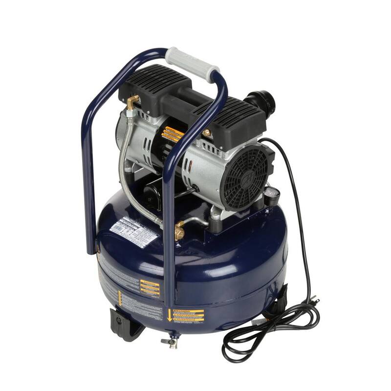 Campbell Hausfeld 6 Gal. Electric Pancake Quiet Air Compressor - DC060500