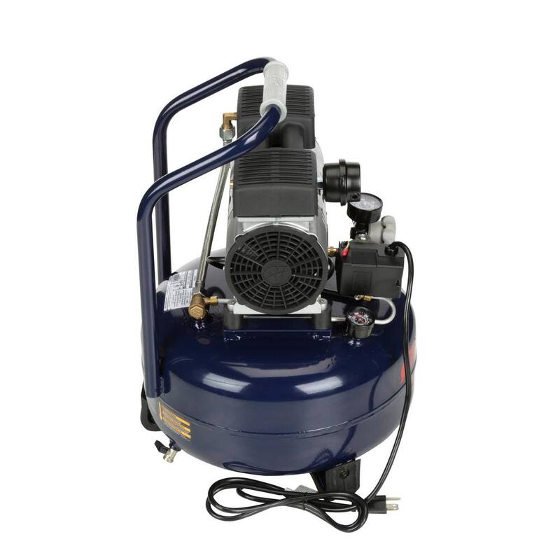 Campbell Hausfeld 6 Gal. Electric Pancake Quiet Air Compressor - DC060500