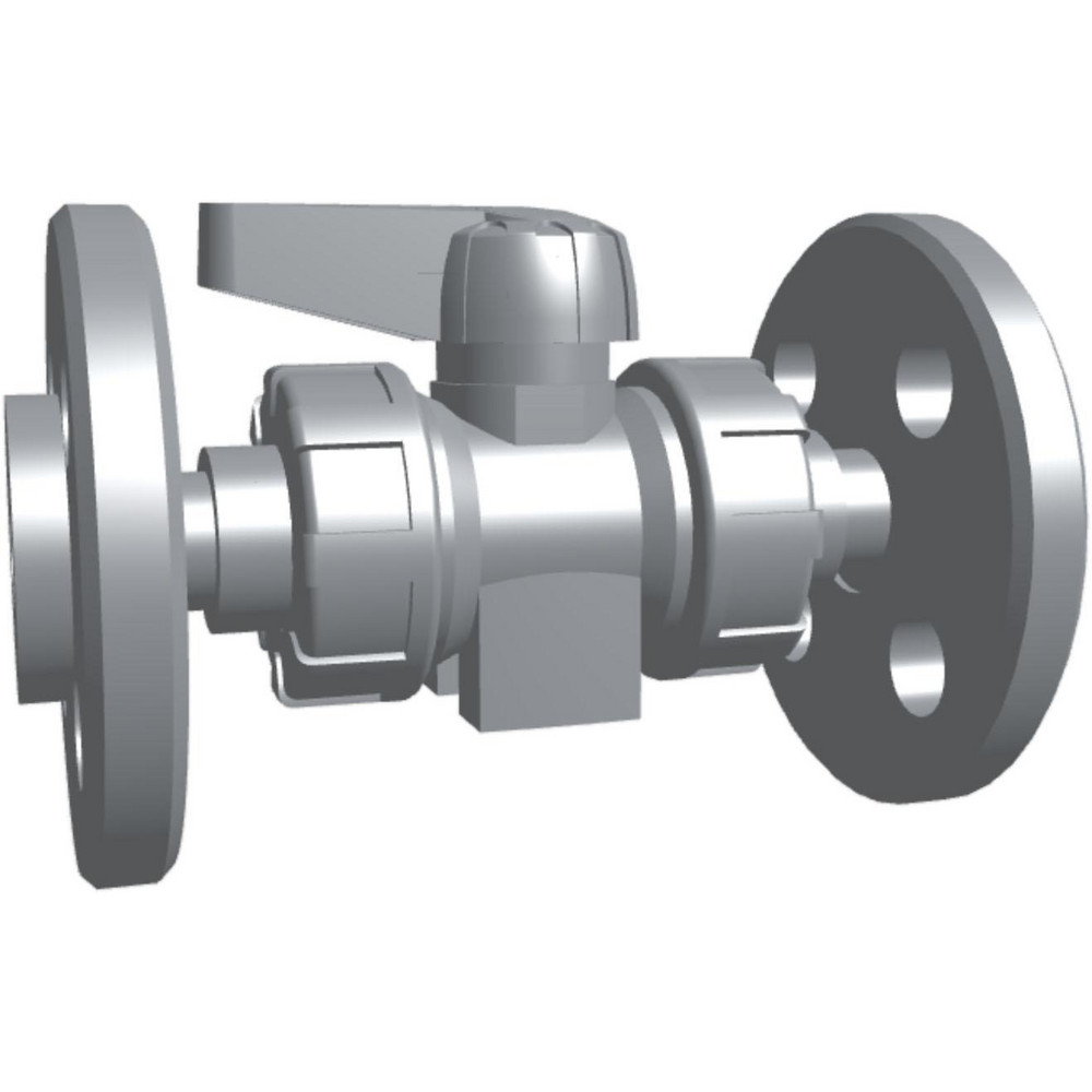 Simtech True Union Manual Ball Valve: 1/2" Pipe, Full Port - TBS 502 6 005