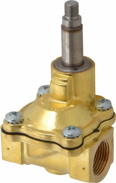 Parker Solenoid Valve: 2-Way & 2-Position, 3/4" Port - 70714A77310