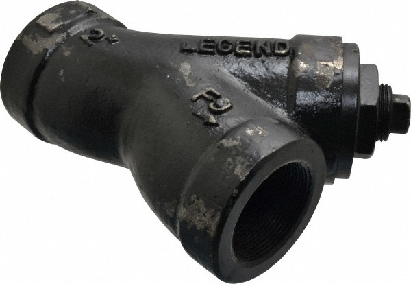 Legend Valve 2" Pipe, C x C Sweat Ends, Lead Free Bronze Y-Strainer - 105-518NL