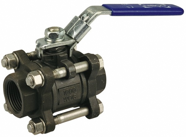 NIBCO Standard Manual Ball Valve: 1" Pipe, Full Port - NL99J4A