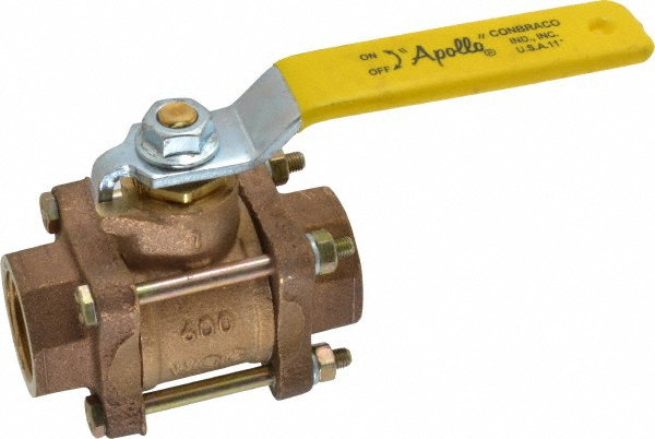 Apollo® Standard Manual Ball Valve: 1" Pipe, Full Port - 82-105-01