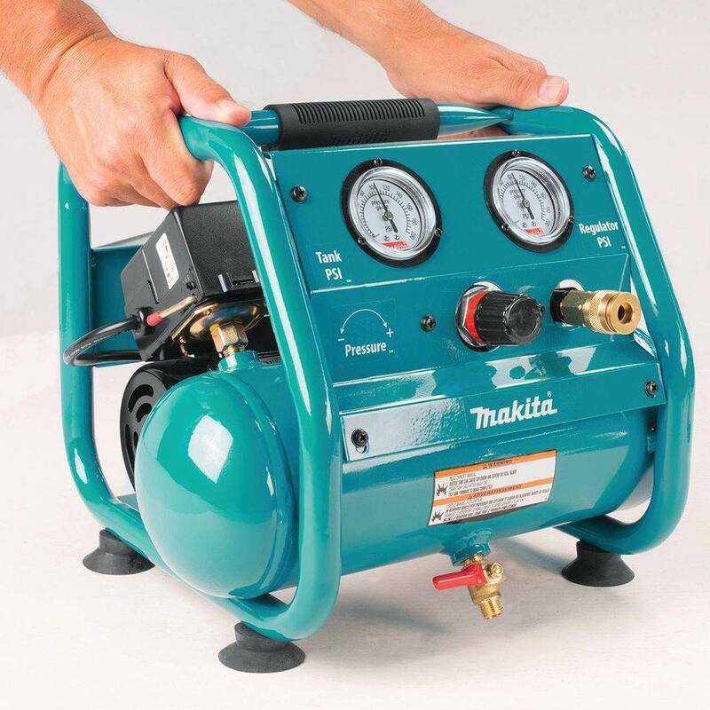 Makita 1 Gal. 125 PSI Portable Electric Compact Air Compressor - AC001