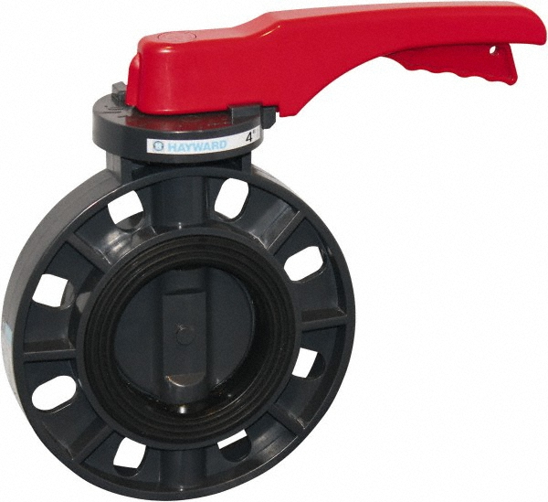 NIBCO Manual Lug Butterfly Valve: 2" Pipe, Lever Handle - NLG200D