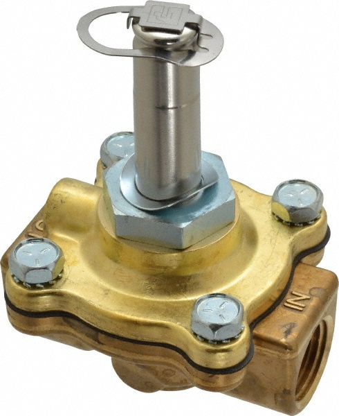 Parker Solenoid Valve: 2-Way, 1/2" Port - 08F22C2140A3FR