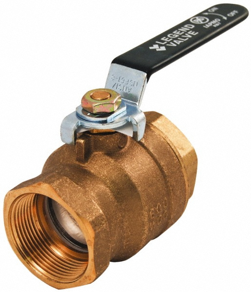 Legend Valve 2-Way Manual Ball Valve: 3" Pipe, Full Port - 101-070NL