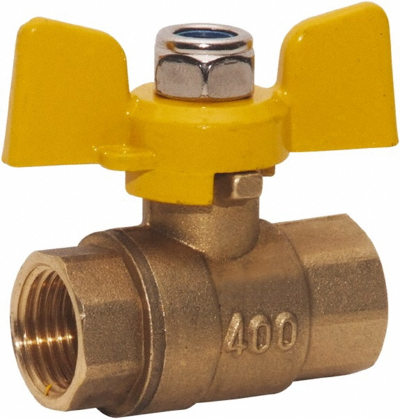 Value Collection Standard Manual Ball Valve: 1" Pipe, Full Port - TXN100-T