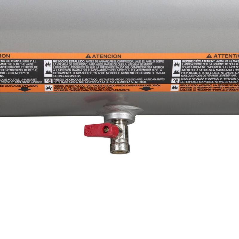 Husky 4 Gal. 225 PSI High Performance Crew Electric Portable Air Compressor - C041H