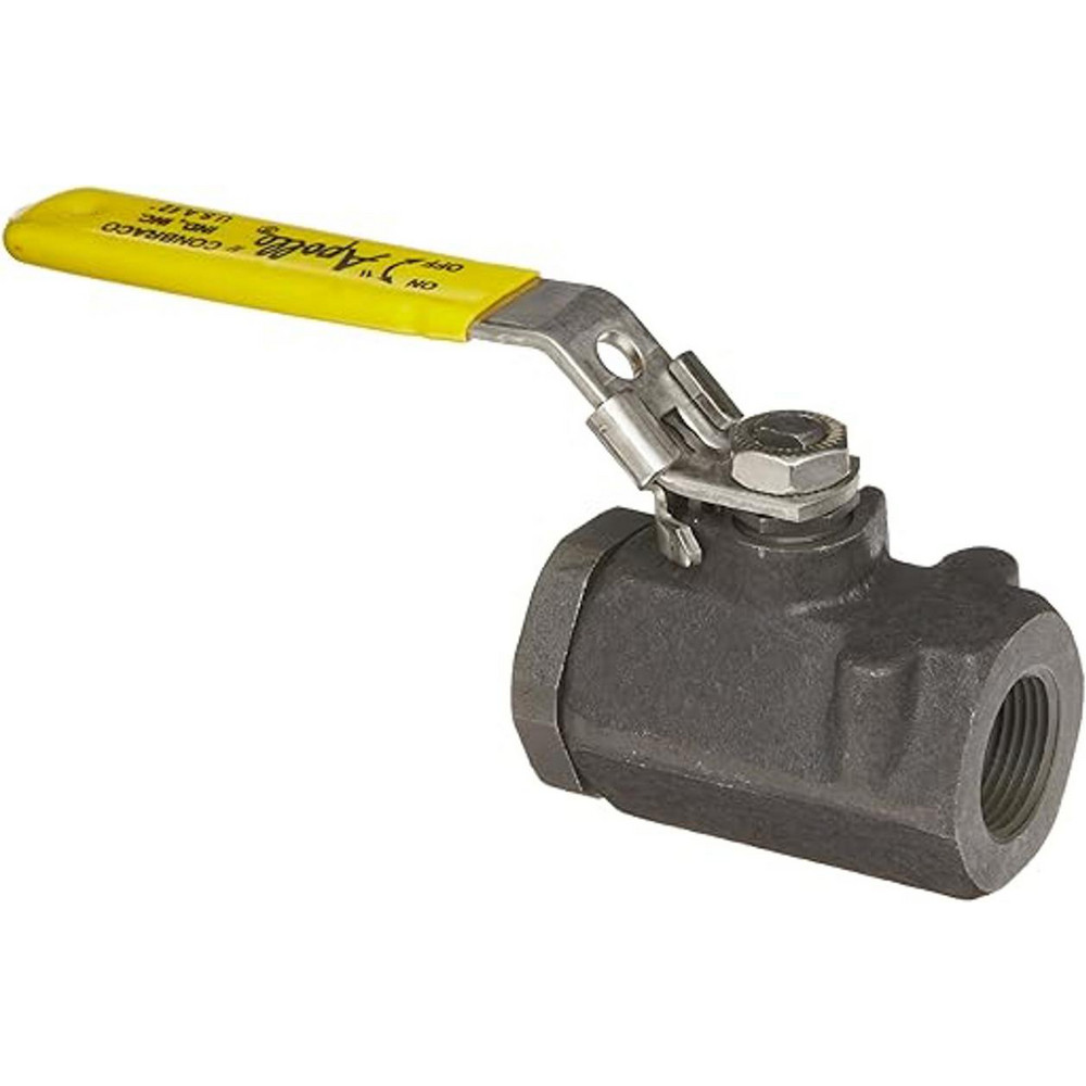 Apollo® Manual Ball Valve: 1-1/2" Pipe, Standard Port, Forged Carbon Steel - 73A1472764