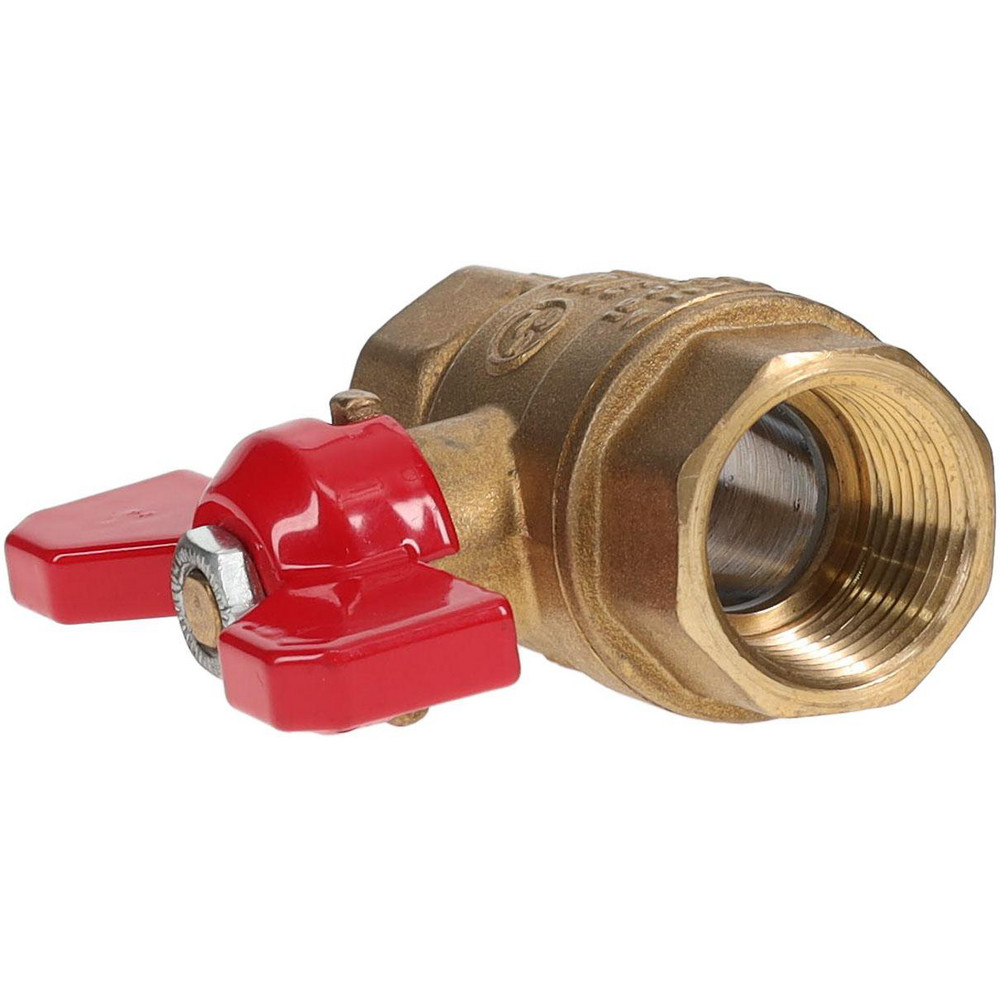 Value Collection Standard Manual Ball Valve: 3/4" Pipe, Full Port - TXN075-T