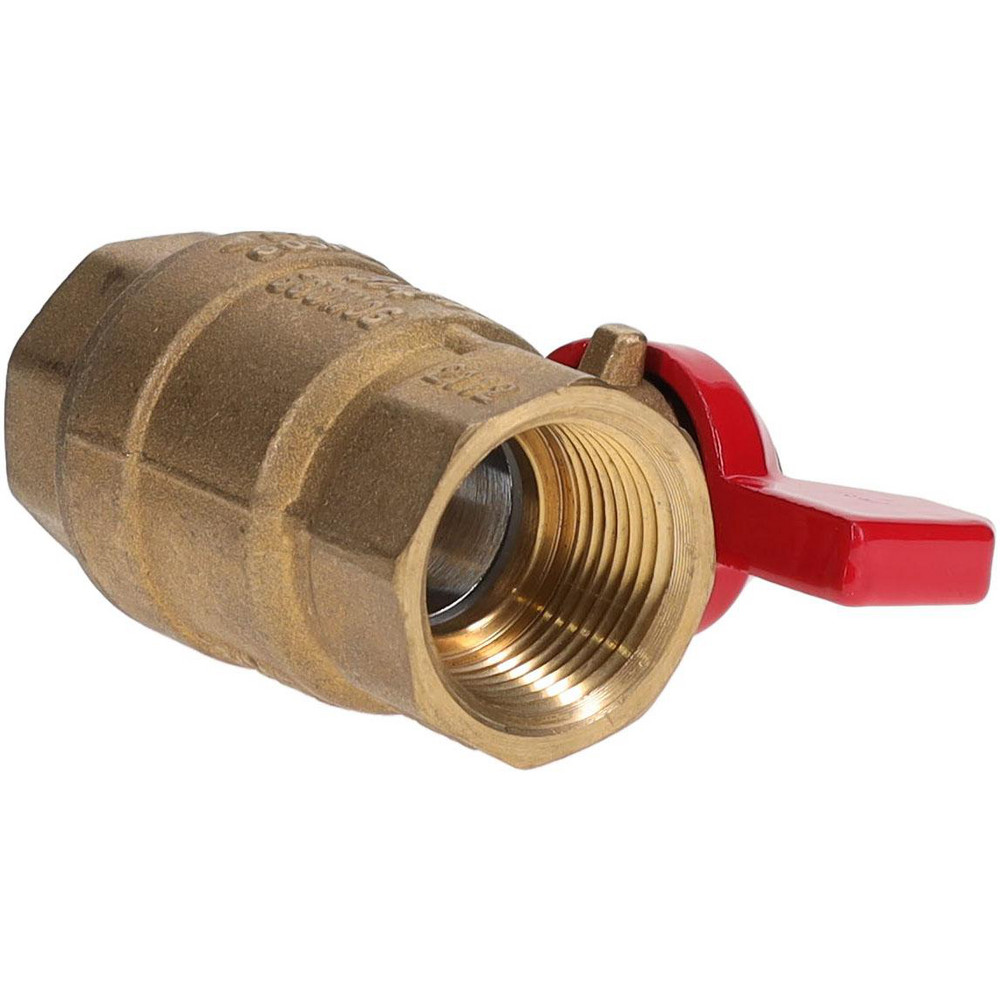 Value Collection Standard Manual Ball Valve: 3/4" Pipe, Full Port - TXN075-T