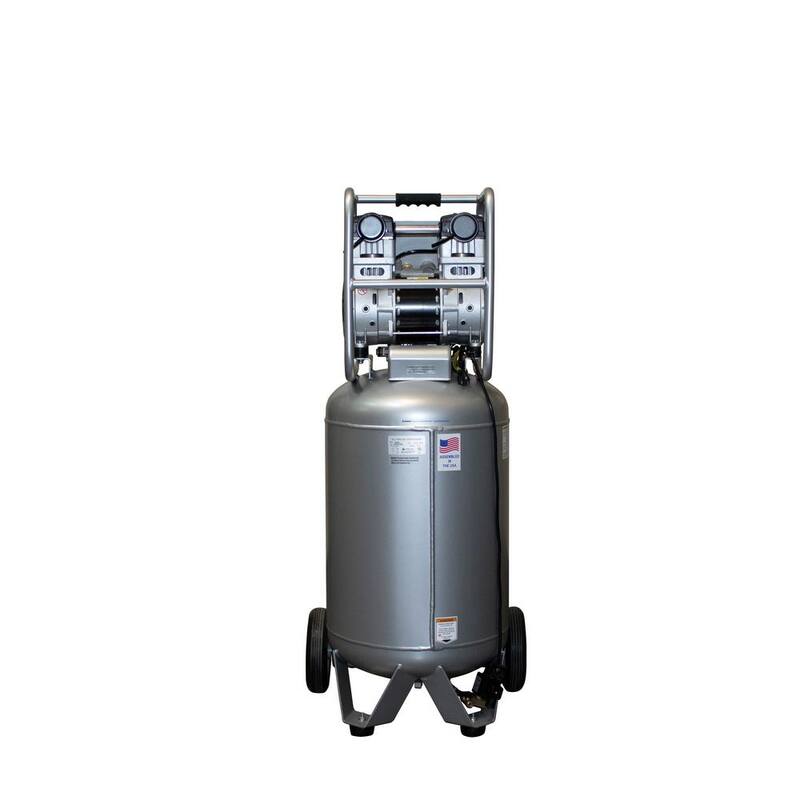 California Air Tools 20 Gal. 2.0 HP 220-Volt 60 Hz Ultra Quiet and Oil-Free Electric Air Compressor with Automatic Drain Valve - 20020AD-22060