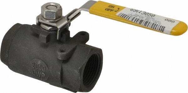 NIBCO Standard Manual Ball Valve: 1-1/4" Pipe, Full Port - NL99K4B
