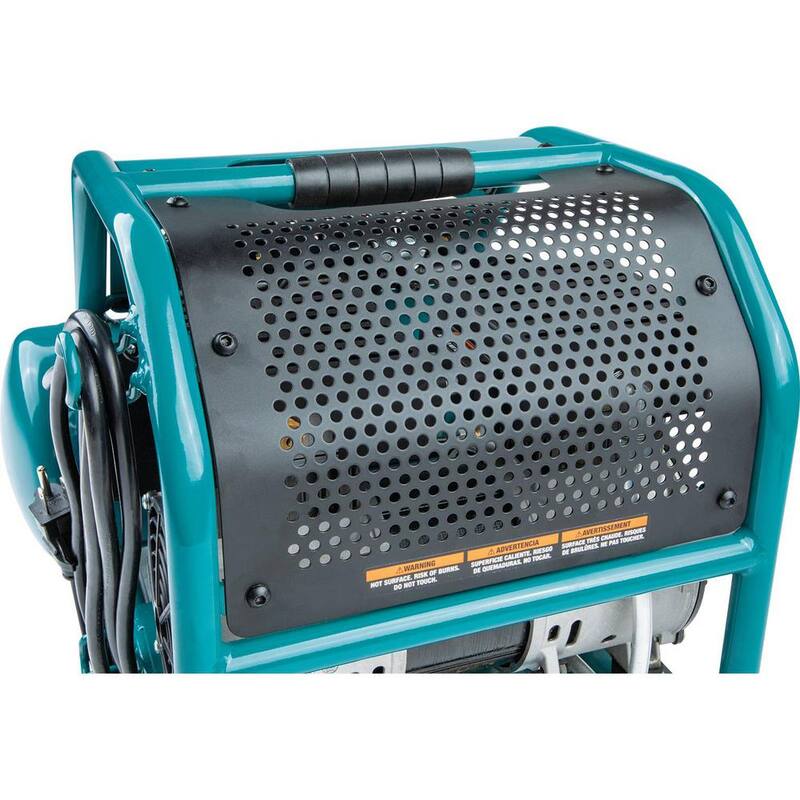 Makita 3 Gal. Quiet Series 1.5 HP Electric Oil-Free Air Compressor with Pneumatic 2 in. 18-Gauge Brad Nailer - MAC320Q-AF506
