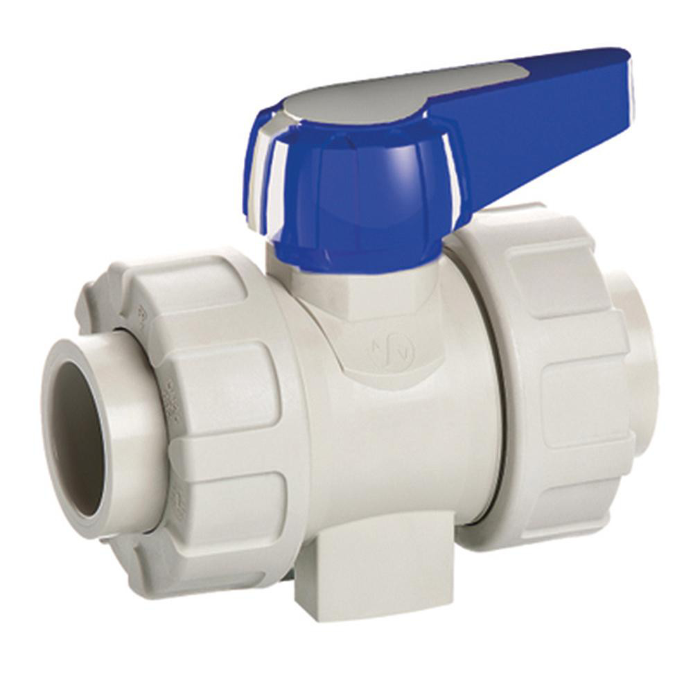 Simtech True Union Manual Ball Valve: 1-1/4" Pipe, Full Port - TBS 402 6 012