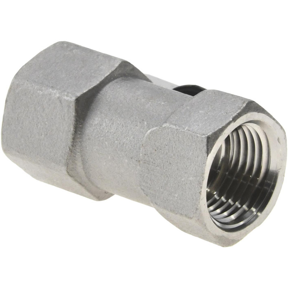 Value Collection Miniature Manual Ball Valve: 3/8" Pipe, Standard Port - 6Q01H10
