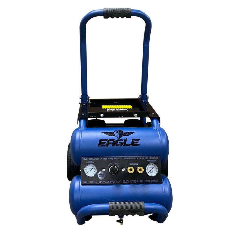 Eagle Silent Series, 2.0 HP Electric 115-Volt, Oil Free Air Compressor - EA-5000