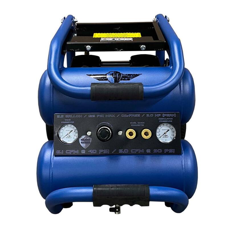 Eagle Silent Series, 2.0 HP Electric 115-Volt, Oil Free Air Compressor - EA-5000