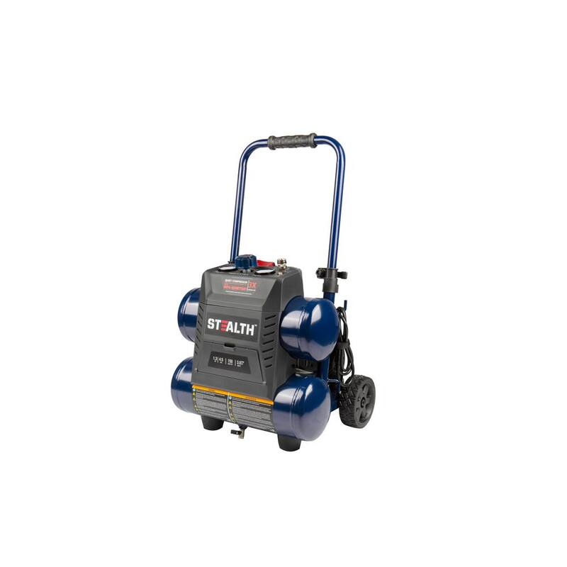 Stealth 4.5 Gal. 150 PSI Portable Electric Quiet Air Compressor - SAQ-1413