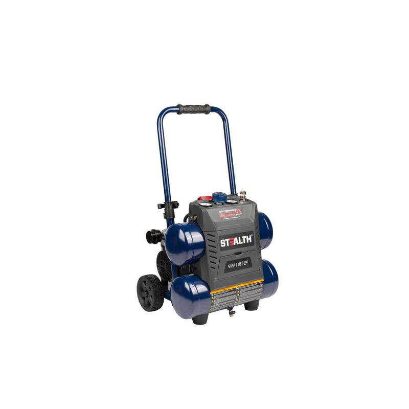 Stealth 4.5 Gal. 150 PSI Portable Electric Quiet Air Compressor - SAQ-1413