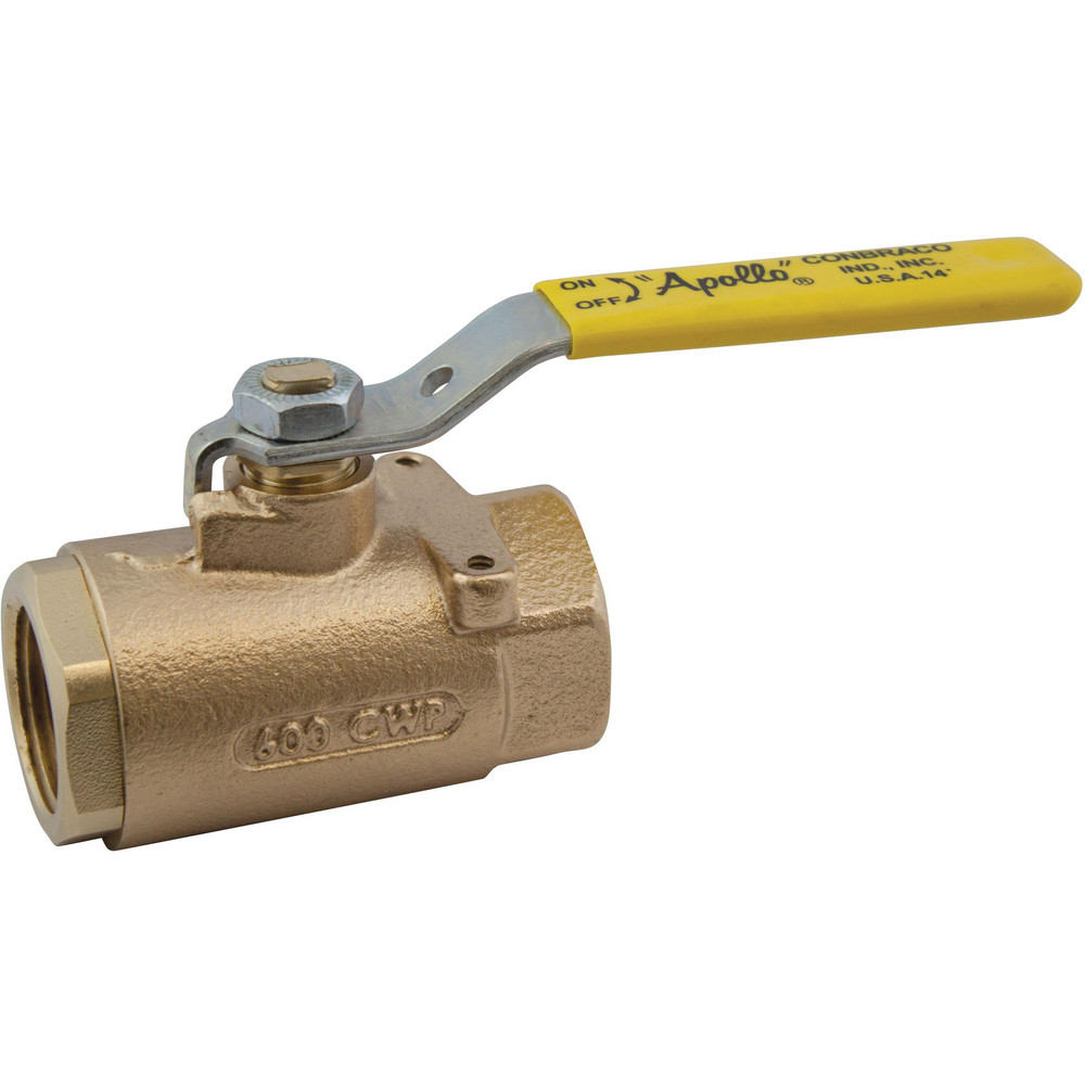 Apollo® Manual Ball Valve: 3" Pipe, Standard Port, Bronze - 7110001