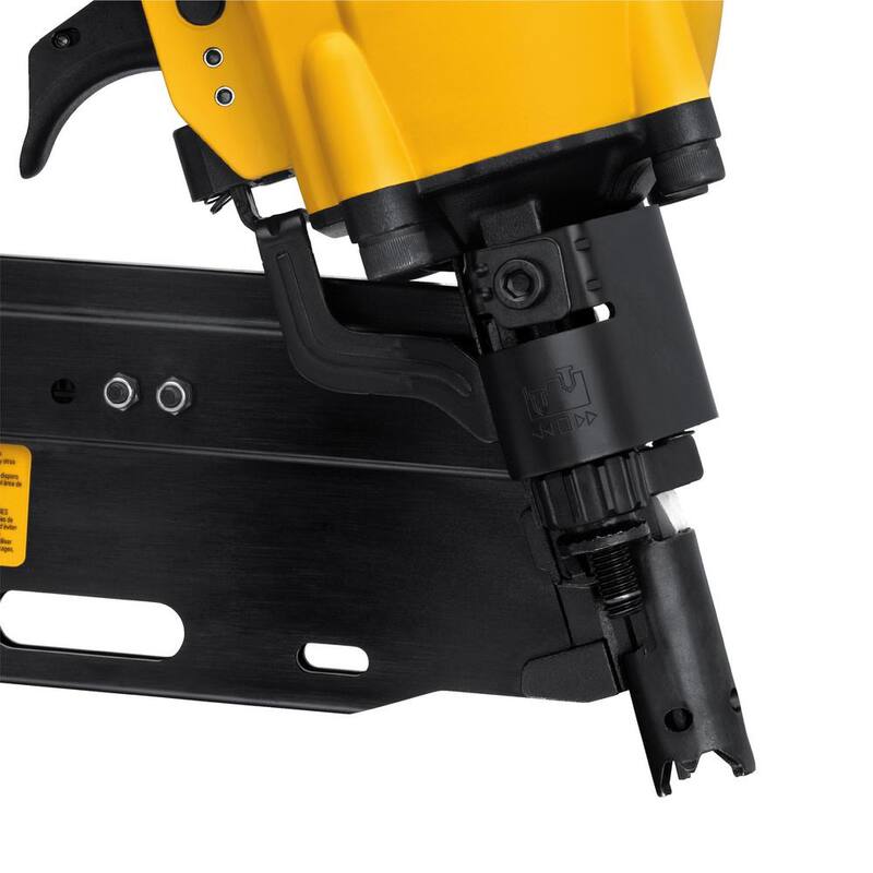 DEWALT 6 Gal. 165 PSI Electric Pancake Air Compressor and Pneumatic 21-Degree Collated Framing Nailer - DWFP55126F83PL