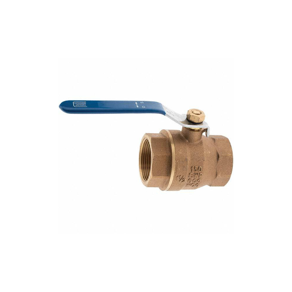 Value Collection Full Port Manual Ball Valve: 1-1/2" Pipe - BDNA--19075-4