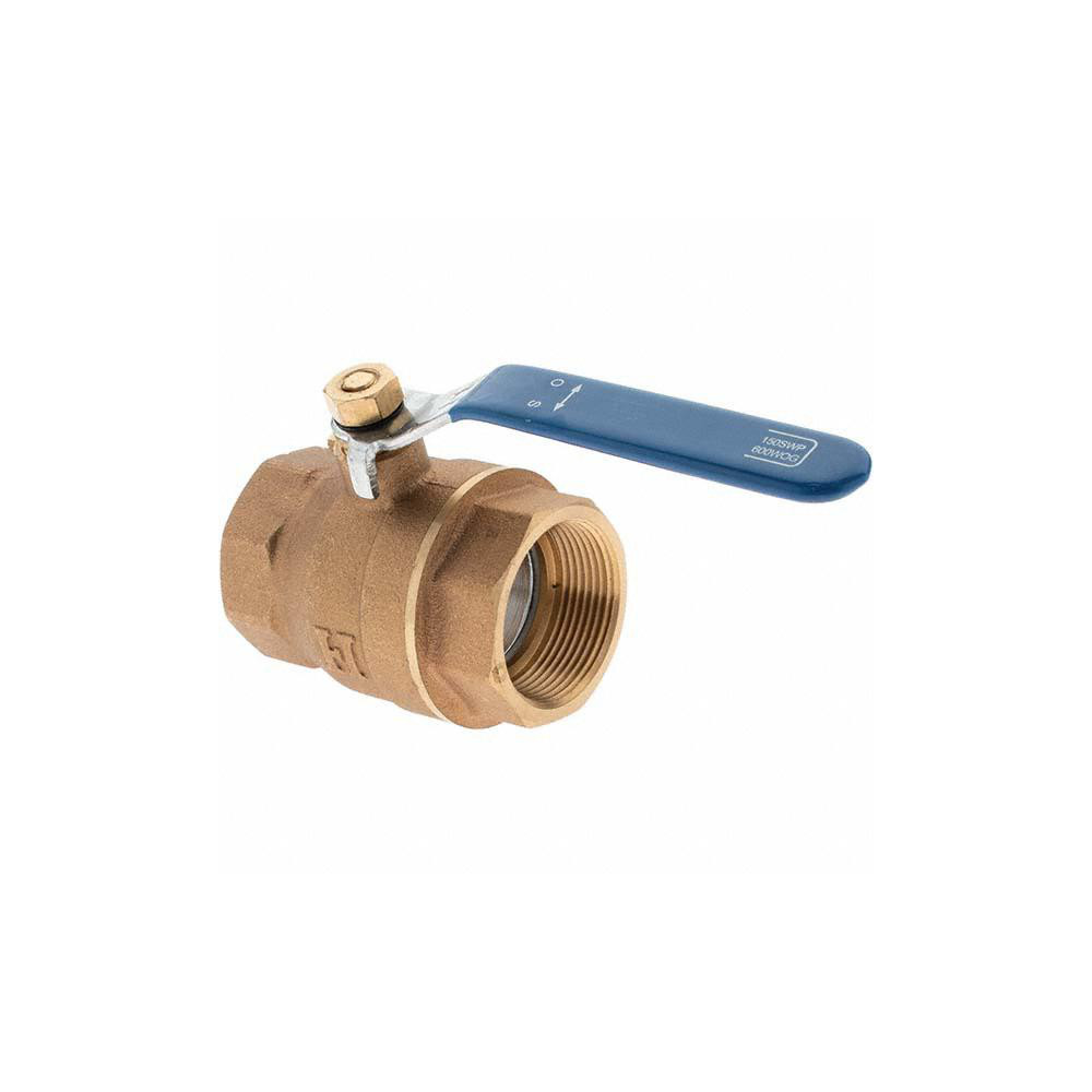 Value Collection Full Port Manual Ball Valve: 1-1/2" Pipe - BDNA--19075-4
